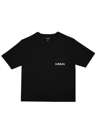 Áo thun Cotton 180 GSM Relaxed Fit HAAN -  Đen -